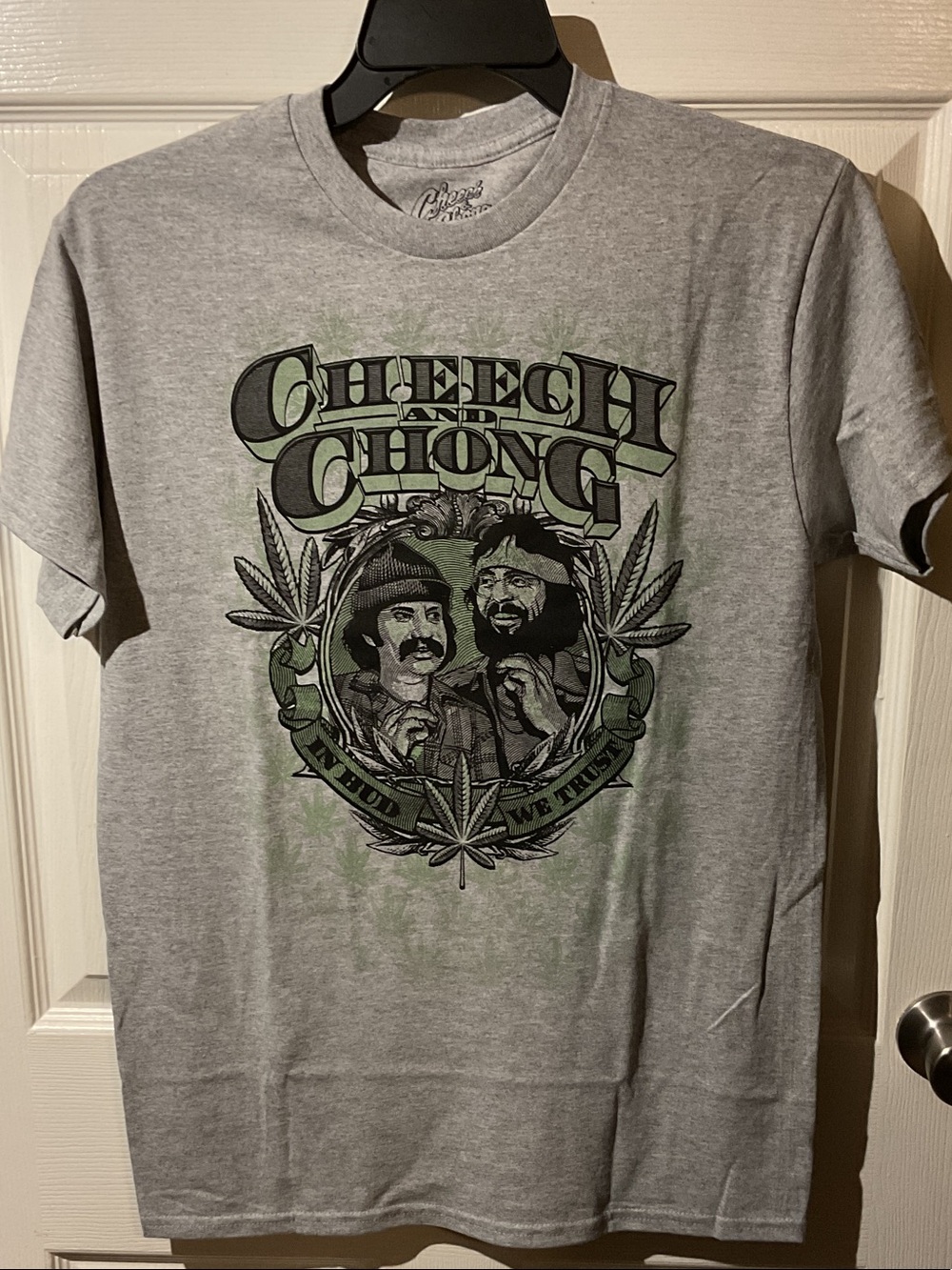 Cheech & Chong Graphic Short Sleeve Tee - Grey